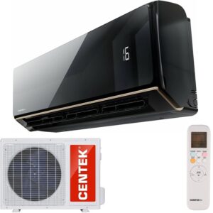 Классическая Сплит-Система до 70м2 Centek “Серия H (BLACK MIRROR)" CT-65H24