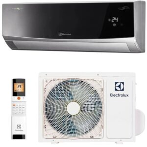 Тепловой насос до 70м2, (-25°C) Electrolux “Серия Air Gate 2 Super DC Inverter" EACS/I-24HG-BLACK2/N8