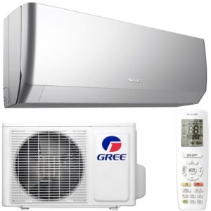Инверторная Сплит-Система до 70м2 GREE “Серия PULAR INVERTER R32 ARCTIC SILVER" GWH24AGEXF-K6DNA4A