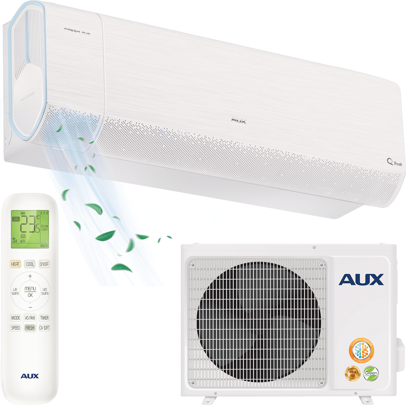 Инверторная Сплит-Система До 35м2 AUX “Серия Q Fresh Inverter" ASW-H12A4/QF-R2DI/AS-H12A4/QF-R2DI