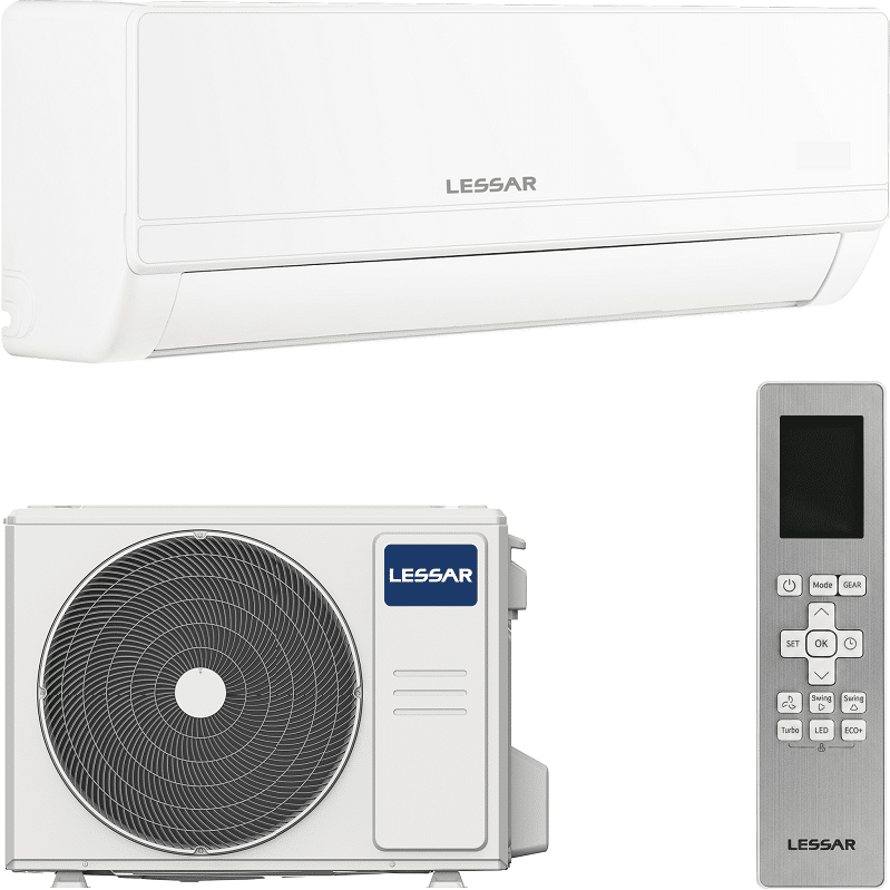 Инверторная Сплит-Система до 70м2 LESSAR “Серия ATLANTIS” LS-HE24KME2/LU-HE24KME2